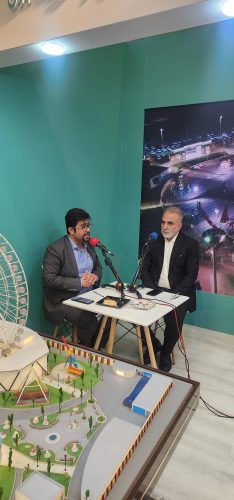 مصاحبه مدیر عامل آژانس مسافرتی پرسپولیس با رادیو تهران